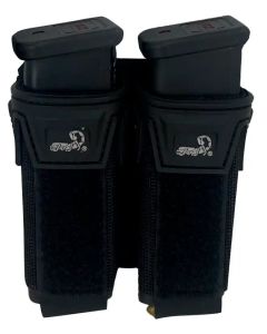 Doble Portacargador Pistola AGILITE Pincer Pouch negra