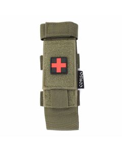 Funda MOLLE CORSO para Torniquete / Tijeras verde