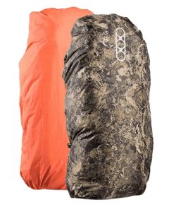 Cubremochila EBERLESTOCK Reversible Rain Small camo - naranja
