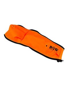Funda para collar short GPS DOG TRACE naranja