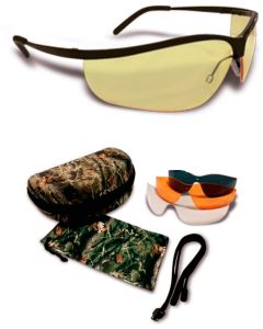 Gafas de tiro SHILBA Shooter con 4 lentes intercambiables