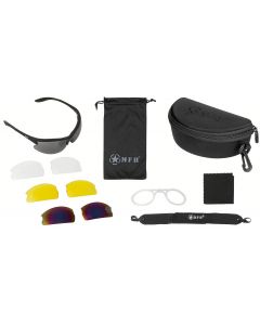 Gafas con Lentes Intercambiables MFH Strike negras