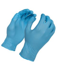 Guantes de nitrilo RHINO RESCUE azules