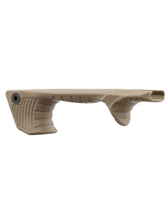 Hand Stop DLG TACTICAL Largo Picatinny con Base QD Tan