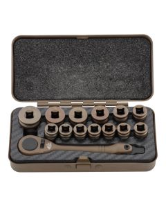 Kit de Llave de Carraca GUN POWER TOOL Shell 14 piezas