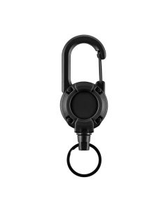 Llavero con Cable Retráctil M-TAC Keychain Carabiner negro