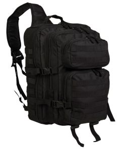 Mochila bandolera MILTEC One Strap Assault LG negra
