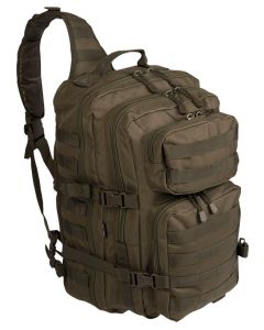 Mochila bandolera MILTEC One Strap Assault LG verde