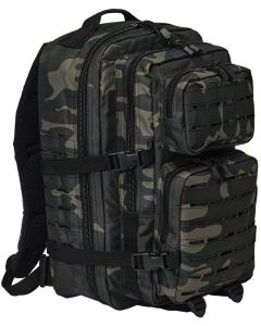 Mochila BRANDIT US Cooper 40 Litros Laser Cut Dark Camo