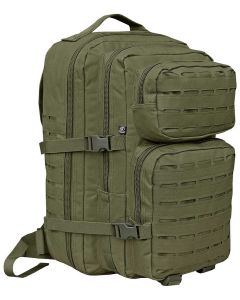 Mochila BRANDIT US Cooper 40 Litros Laser Cut Verde