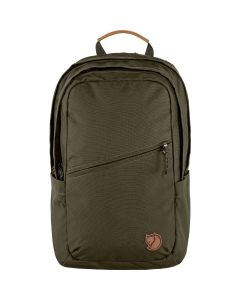 Mochila FJALLRAVEN Räven 20 verde oscuro