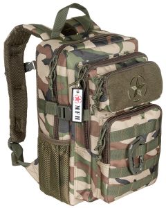 Mochila MFH US Youngster 15 Litros Camo Woodland