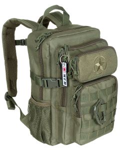 Mochila MFH US Youngster 15 Litros verde