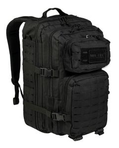 Mochila MILTEC US ASSAULT LG 36 Litros negra Laser Cut