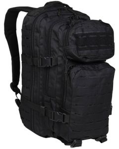 Mochila MILTEC US ASSAULT SM 20 Litros negra Laser Cut