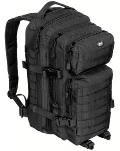 Mochila táctica MFH US ASSAULT 30 Litros negra