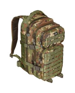 Mochila táctica MFH US ASSAULT 30 Litros vegetato