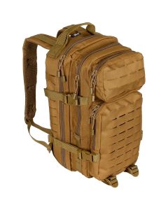 Mochila táctica MFH US ASSAULT I Laser 30 Litros coyote