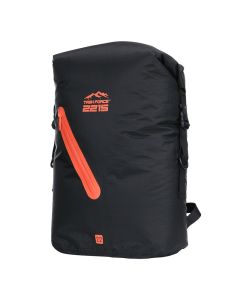 Mochila impermeable TF-2215 Beavertrail Drybag 22L negra y naranja