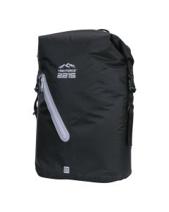 Mochila impermeable TF-2215 Beavertrail Drybag 22L negra y gris