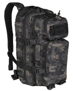 Mochila MILTEC US ASSAULT SM 20 Litros Dark Camo Laser Cut