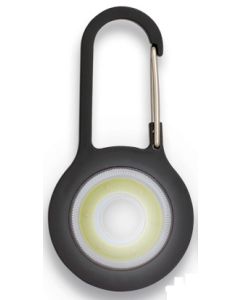 Mosquetón con linterna LED