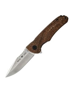 Navaja BUCK Sprint Pro Burlap Micarta marrón