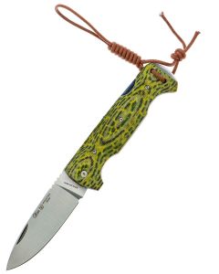 Navaja NIETO Fighter 13020 con cachas Katex verdes