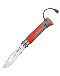 Navaja OPINEL Nº08 Outdoor en color Rojo