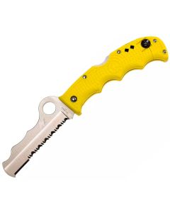 Navaja SPYDERCO Assist Salt FRN amarilla