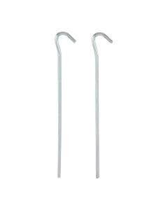 Set de 10 piquetas de acero HIGHLANDER para acampada