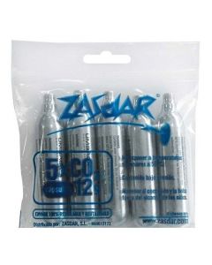 Pack de 5 cápsulas de CO2 de 12 gramos