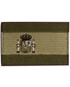 Parche textil bandera de España Verde OD