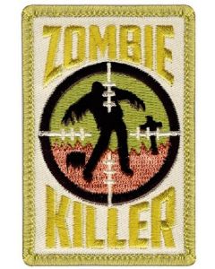 Parche textil Zombie Killer