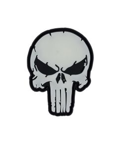 Parche 101 INC 3D Pvc Punish skull glow in the dark