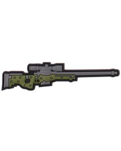 Parche fusil Sniper en goma 3D