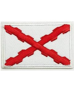 Parche textil Cruz de Borgoña