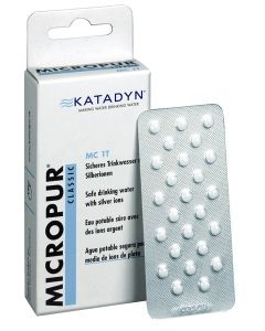 Pastillas potabilizadoras Micropur Classic 1L - 100 uds