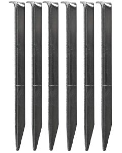 Piquetas de Aluminio BASICNATURE V TentPeg