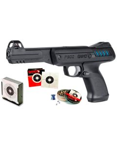 Pistola GAMO P900 IGT Gunset con tragabalines, dianas y balines