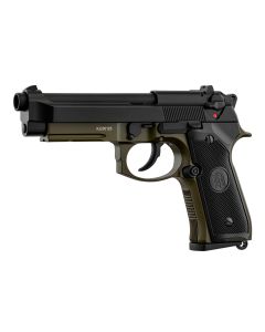 Pistola KJ WORKS Beretta M9 A1 OD Green GBB Full Metal 6mm