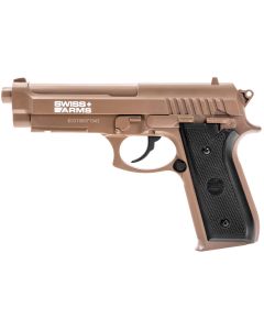 Pistola SWISS ARMS PT92 Tan CO2 4.5mm