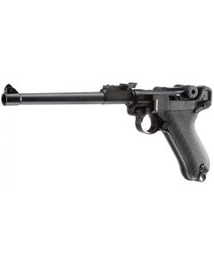 Pistola WE P08 8" Black GBB 6mm