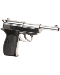Pistola WE Walther P38 Silver GBB 6mm