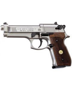 Pistola Beretta 92 FS níquel/madera CO2 4.5mm