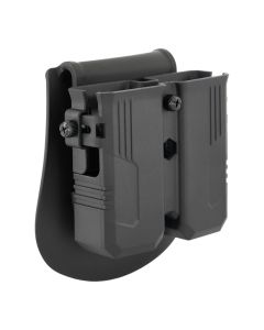 Portacargador Doble Universal DRAGONPRO negro