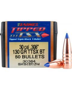 Puntas BARNES TTSX Calibre 30 - 308 de 130 Grains