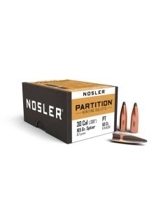 Puntas NOSLER Partition calibre .30 - .308 de 165 Grains