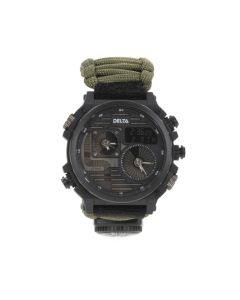 Reloj de Supervivencia DELTA TACTIS Analógico y Digital verde