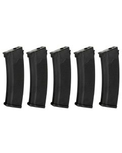 Set de cargadores AEG SPECNA ARMS AK J-Series 175R 6mm negro / 5PCS